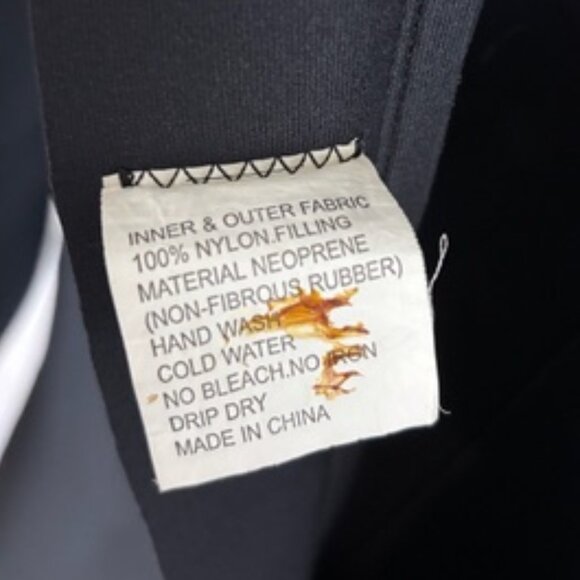 Deep See Men's 3mm Long Sleeve Front Zip Shorty Suit Size 3XL - Picture 8 of 9